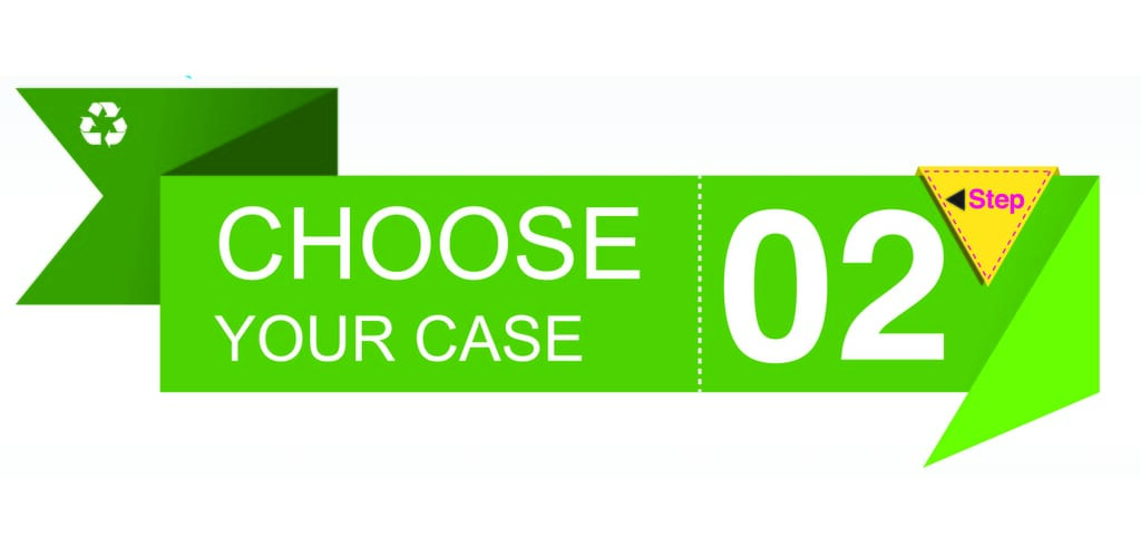 Step two Phone case selection